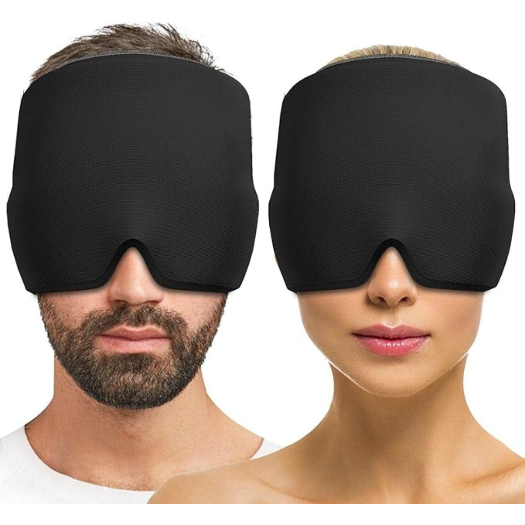 🧊🔥 Gorro Terapéutico Antimigraña – Solución para el Dolor de Cabeza