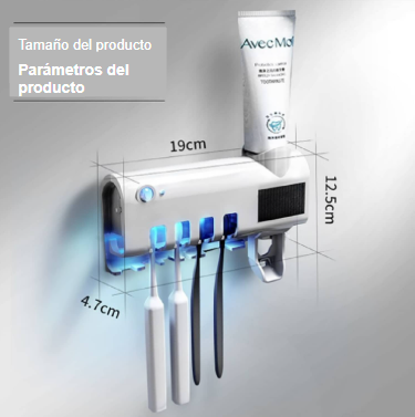 Higiene Inteligente: Dispensador de Crema Dental con Esterilizador