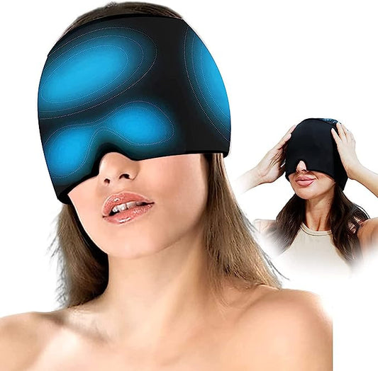 🧊🔥 Gorro Terapéutico Antimigraña – Solución para el Dolor de Cabeza