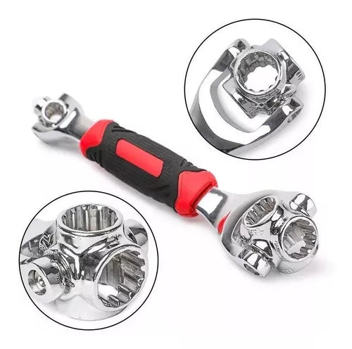 Llave 48 en 1 Multifuncional – Herramienta Universal para Todo Hogar