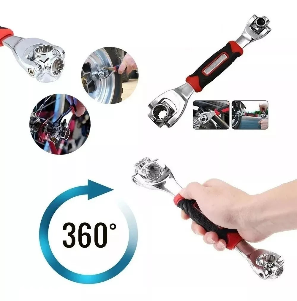 Llave 48 en 1 Multifuncional – Herramienta Universal para Todo Hogar