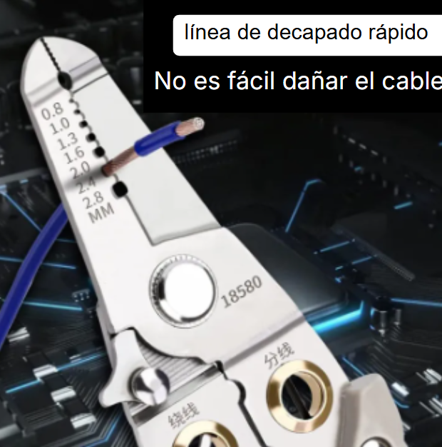 Multiherramienta de Bolsillo 6 en 1 – Compacta, Resistente y Lista para Todo