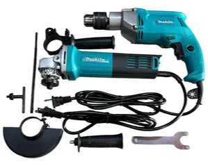 🛠️ Combo Taladro 1/2 + Pulidora 4.5" – Potencia y Versatilidad para tus Proyectos